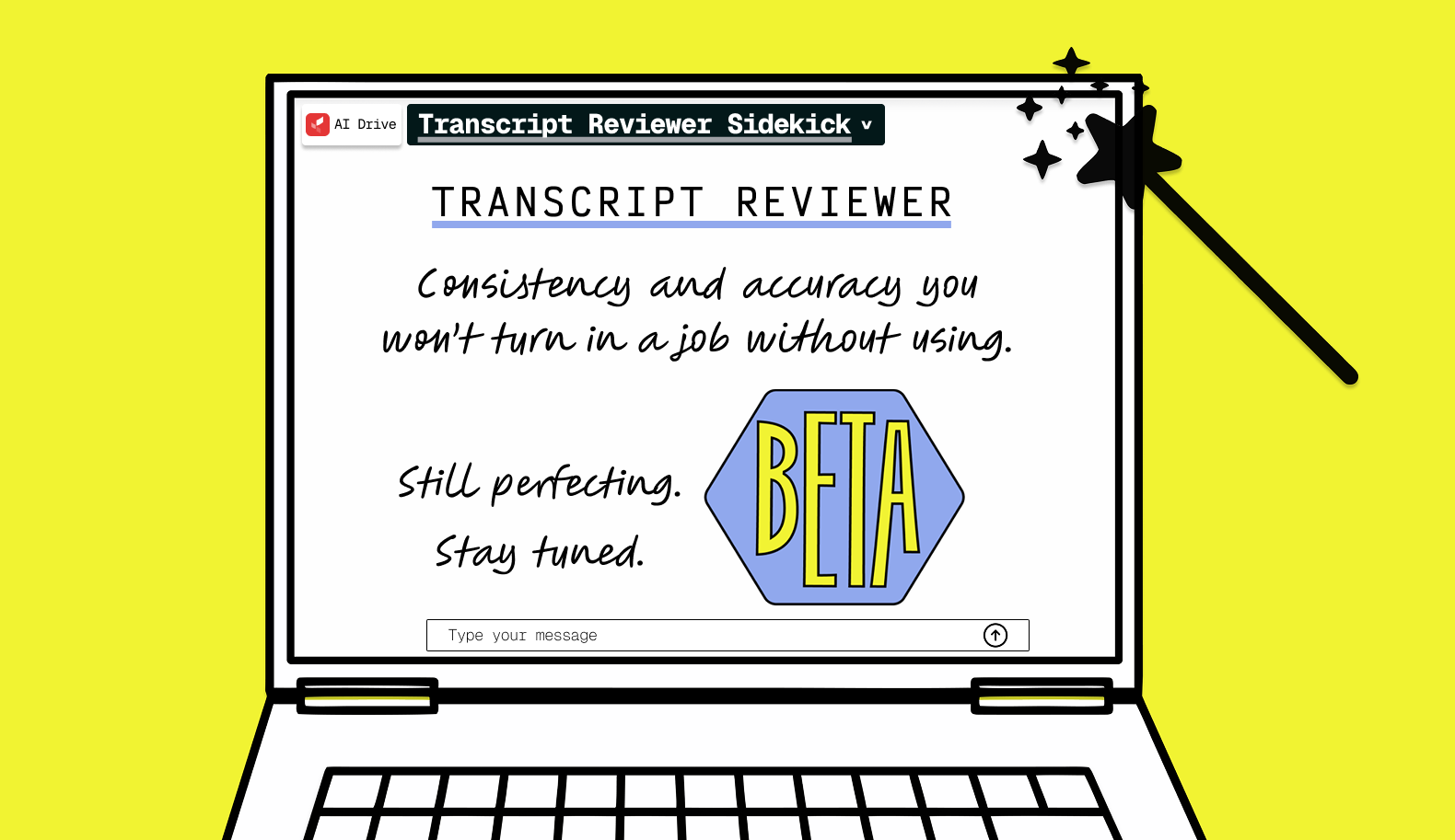 Transcript QC preview